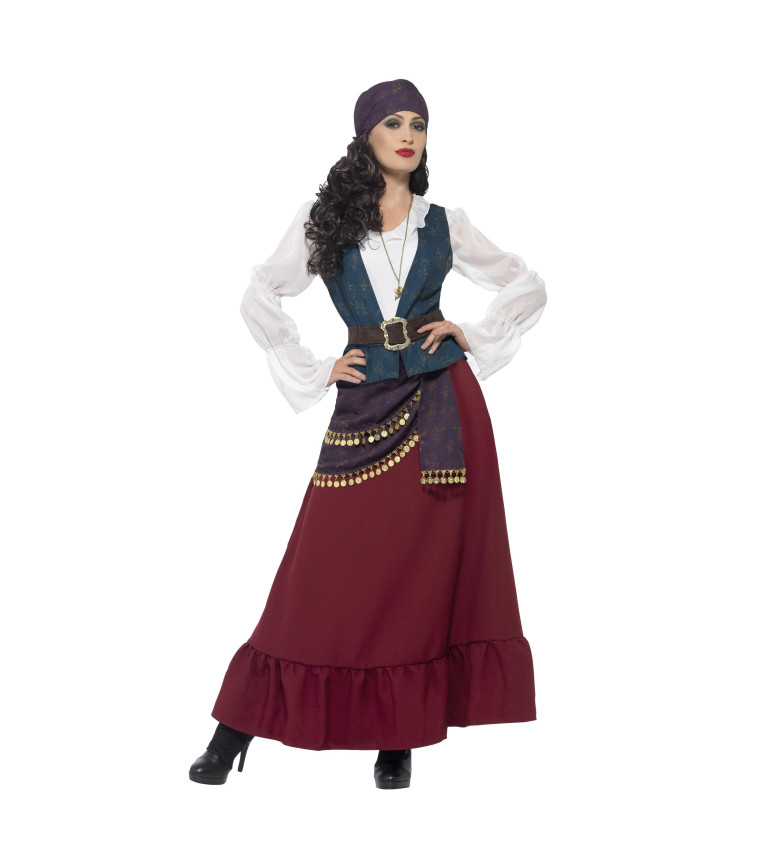 Dámský kostým krásná pirátka