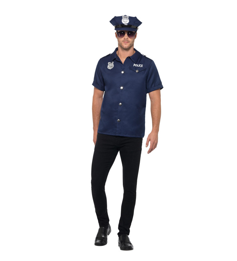 Pánský kostým policajt