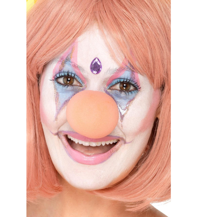 Nos klauna - růžový