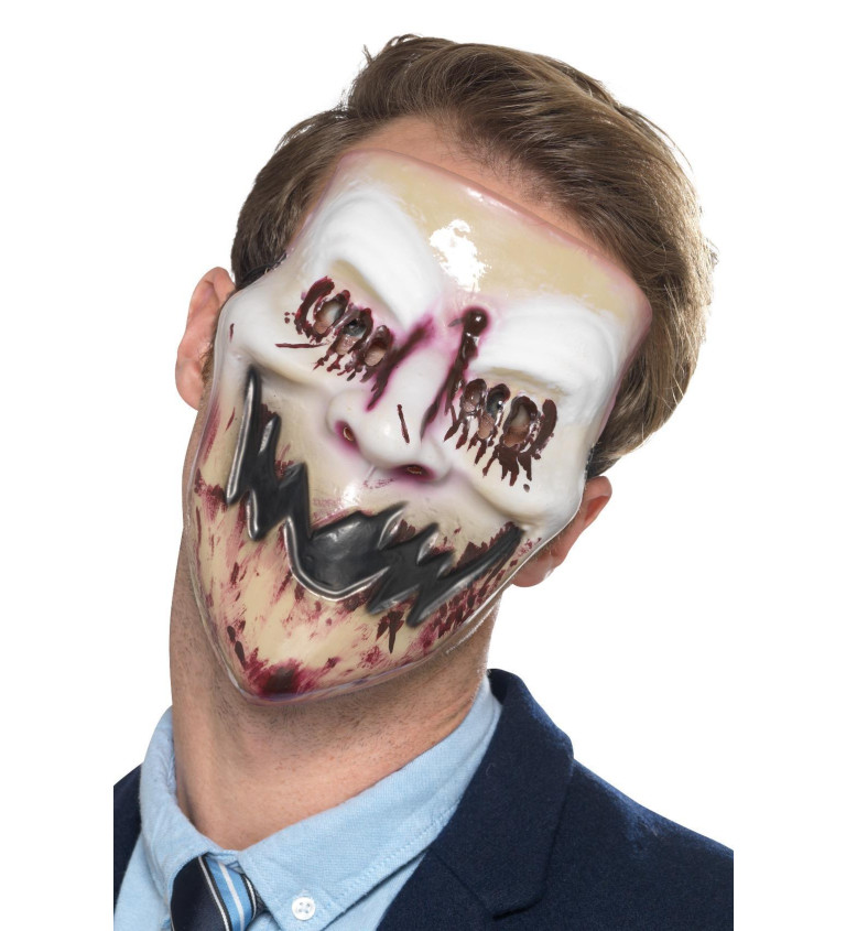 Halloweenská maska Bloody Smile