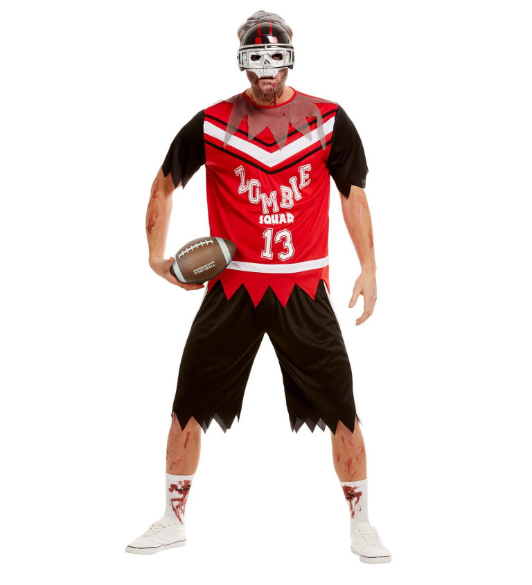 Halloween kostým Zombie fotbalista