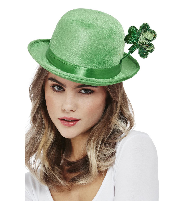 Zelený klobouk - buřinka sv. Patrik
