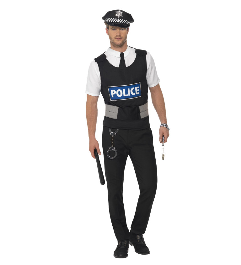 Pánský kostým - policista
