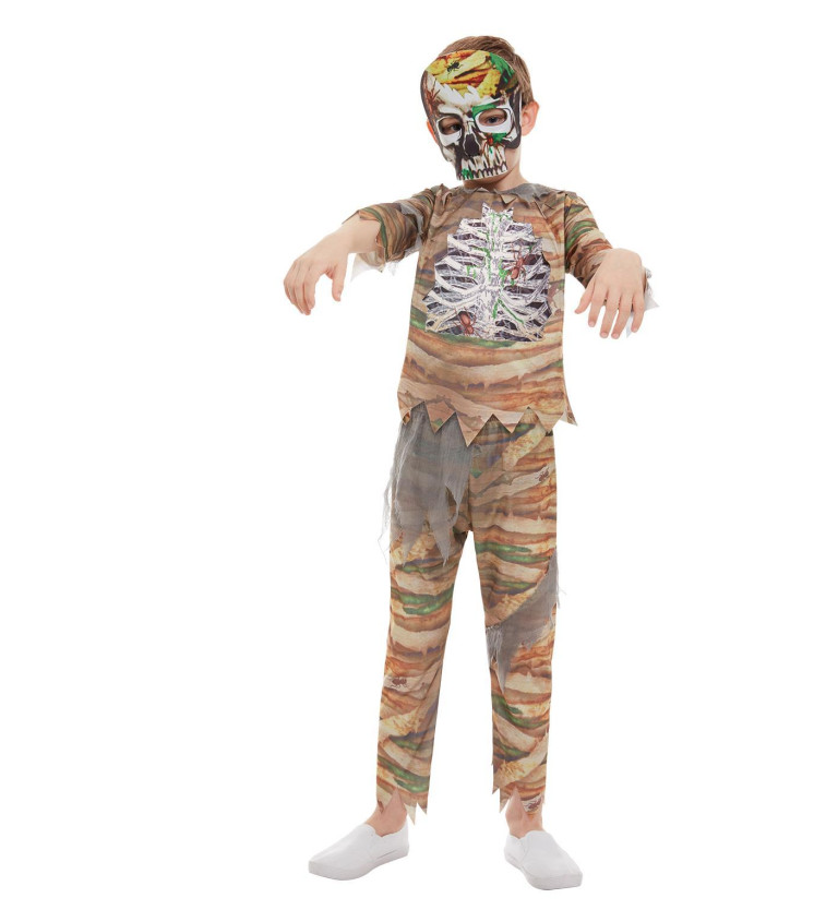 Dětský kostým na Halloween - Zombie mumie