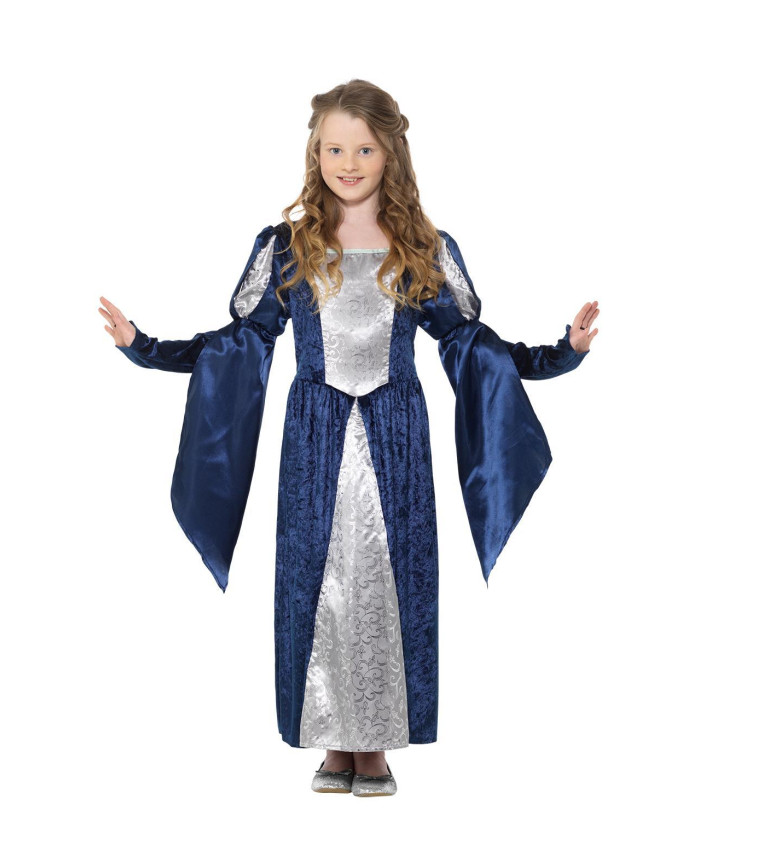 Dětský kostým středověkká dívka