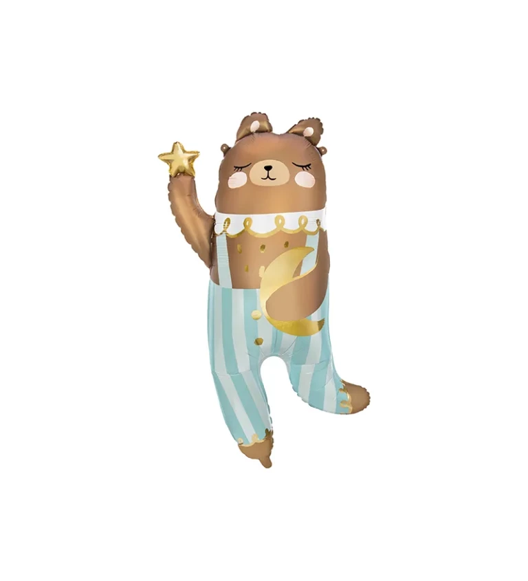 Fóliový balónek Medvěd hnědý