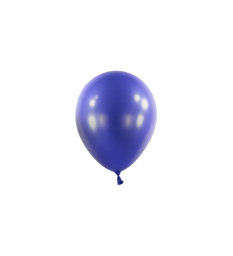 Latexové balónky 13 cm tmavě modré, 100 ks