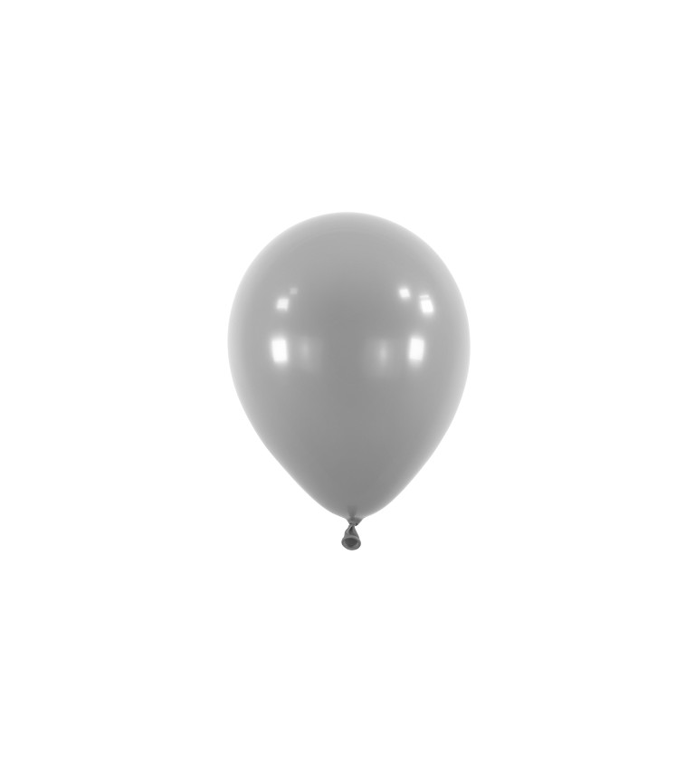 Latexové balónky 13 cm šedé, 100 ks