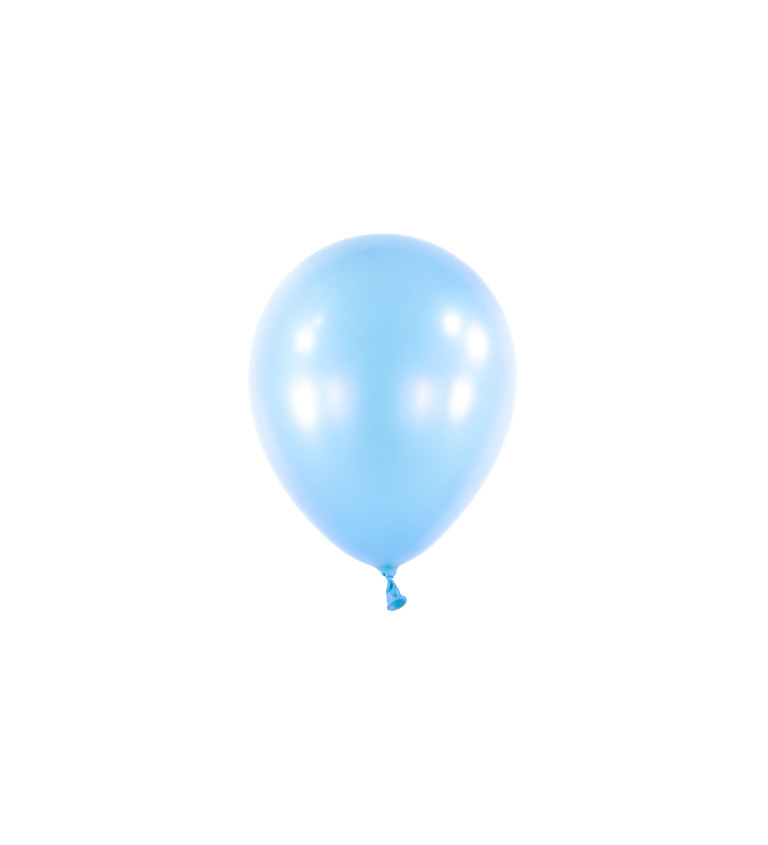 Latexové balónky 13 cm Baby blue, 100 ks