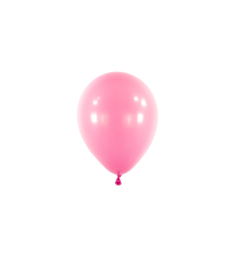 Latexové balónky 13 cm světle růžové, 100 ks