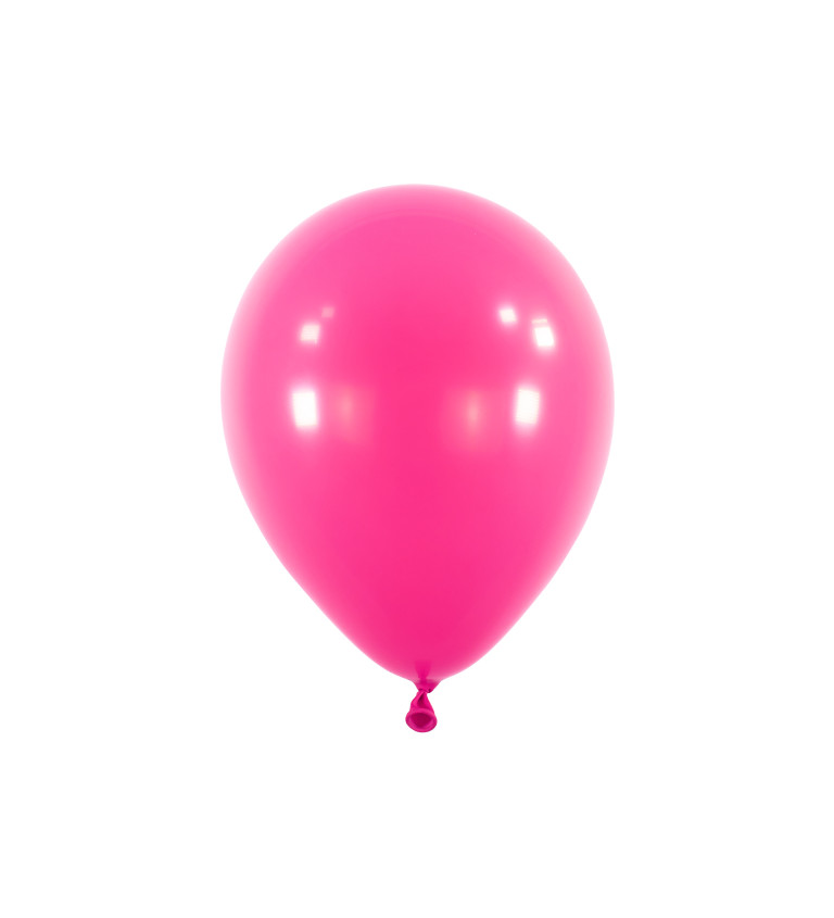 Latexové balónky 27,5 cm růžové, 50 ks