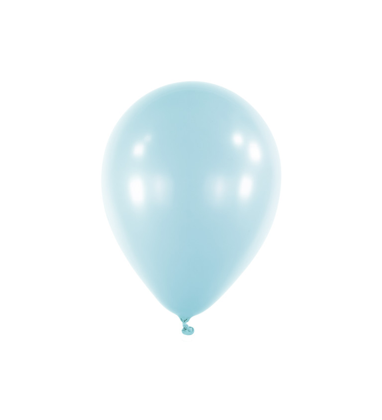 Latexové balónky 27,5 cm pastelové, světle modré, 50 ks
