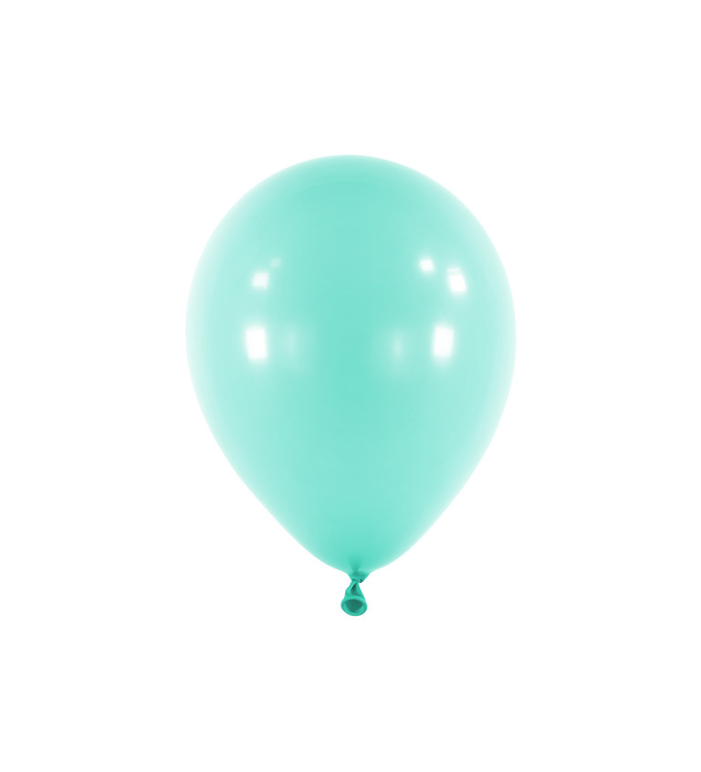 Latexové balónky 27,5 cm pastelové, mint, 50 ks