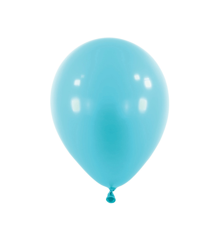 Latexové balónky 35 cm karibsky modré, 50 ks