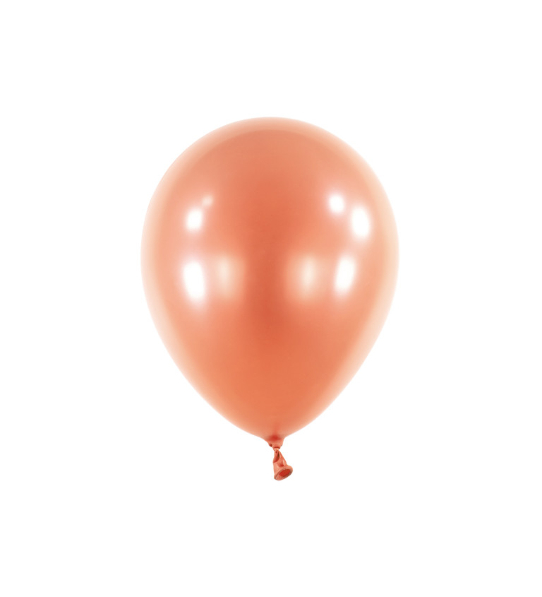Latexové balónky 27,5 cm perleťově, růžové, 50 ks