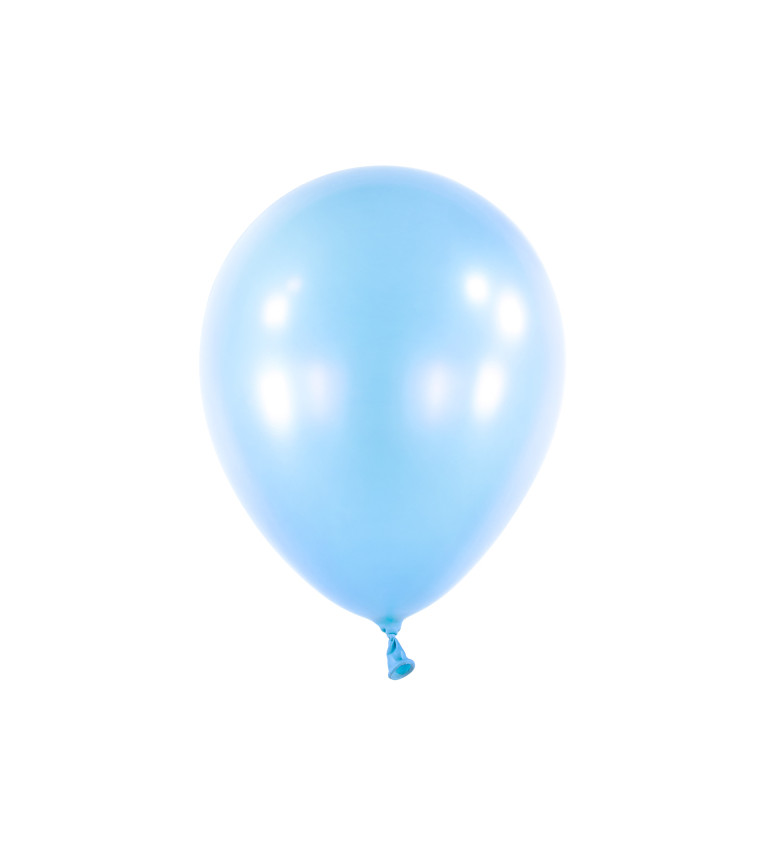 Latexové balónky 27,5 cm pastelové, modré, 50 ks