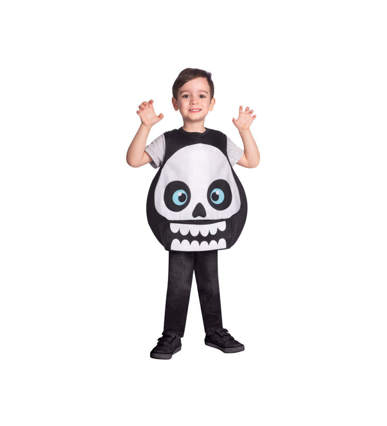 Dětský kostým na Halloween - Lebka