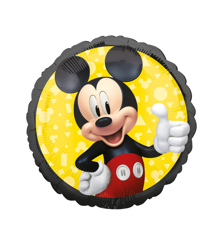 Kulatý balónek Mickey
