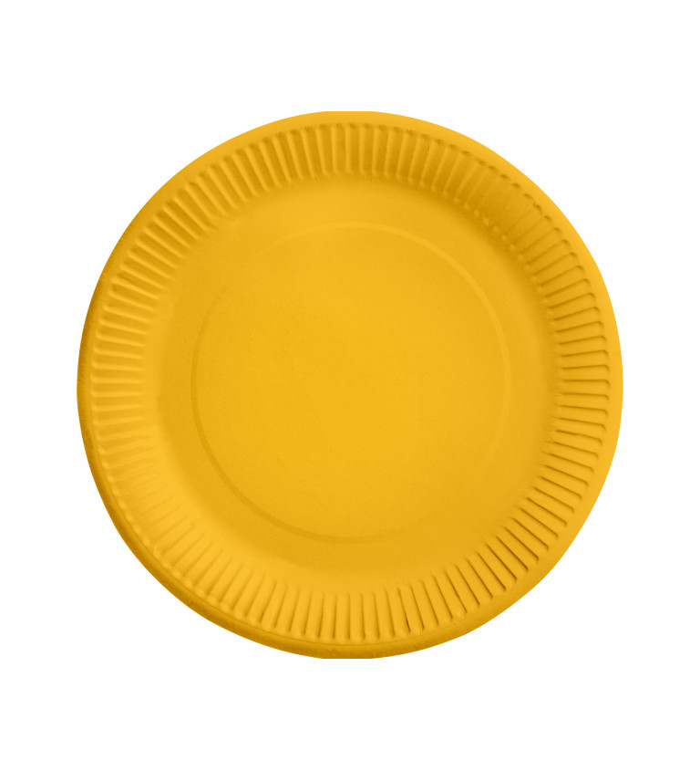 Žluté talířky