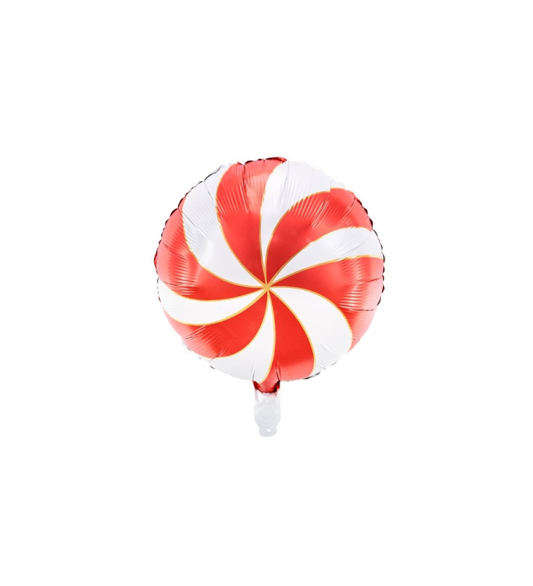 Fóliový balónek - Candy v červené barvě