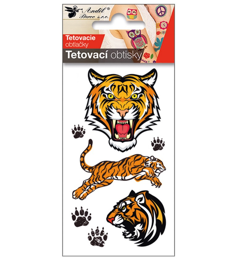 Tetování - tygr