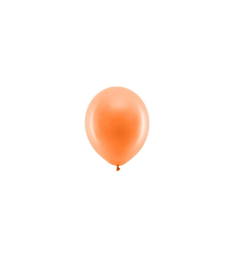Latexové balónky 23 cm oranžové, 10 ks