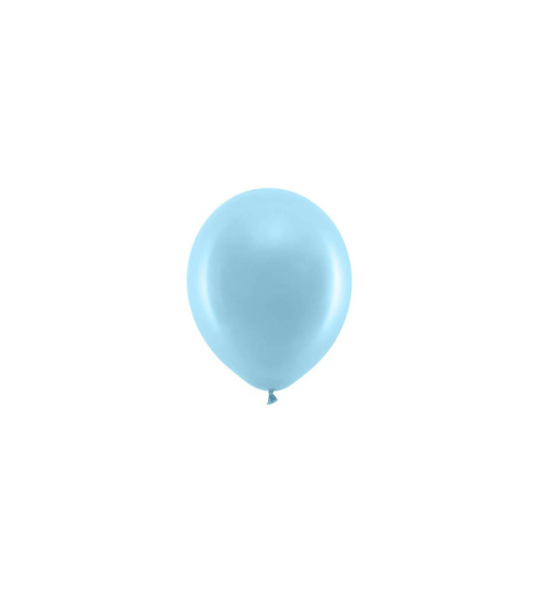 Latexové balónky 30 cm světle modré, 100 ks