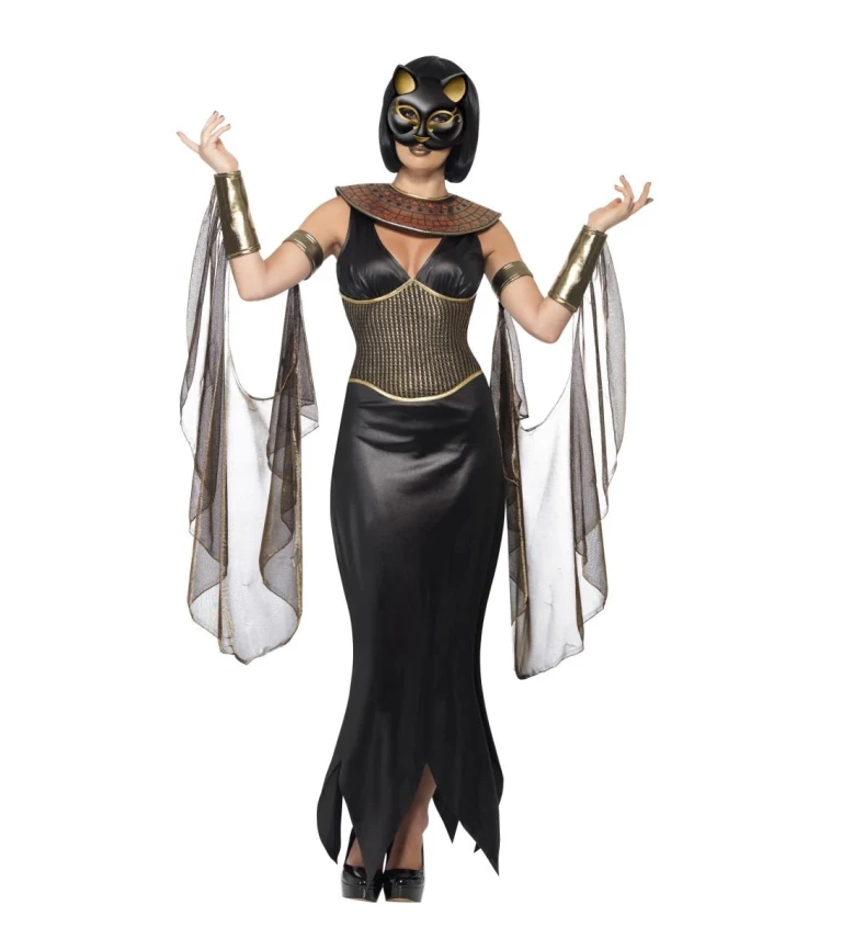 Dámský kostým - egyptská mytická bohyně