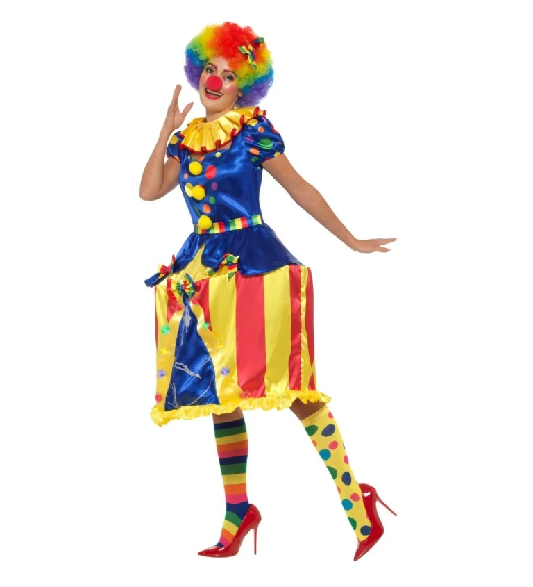Dámský kostým - Vtipný klaun