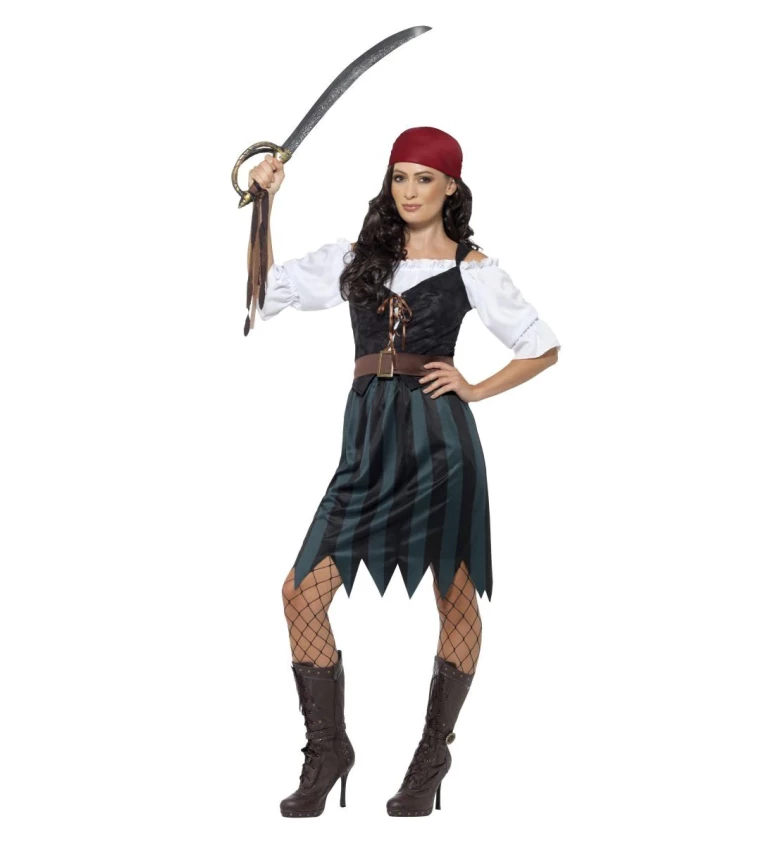 Dámský kostým - pirátka