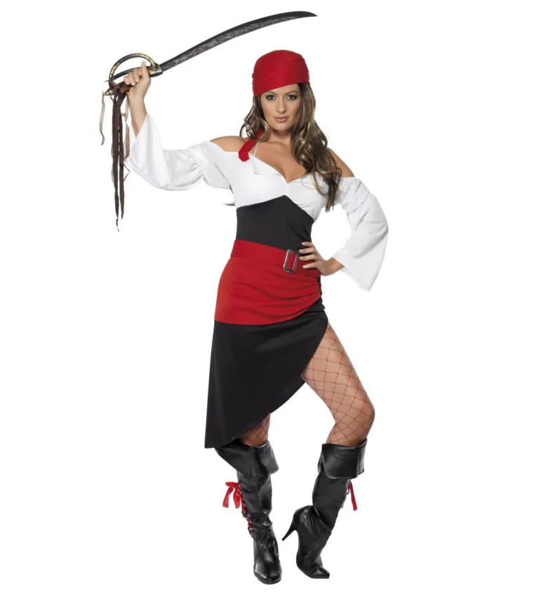 Dámský kostým - Miss pirátka