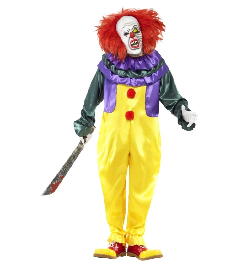 Pánský kostým - Hororový klaun