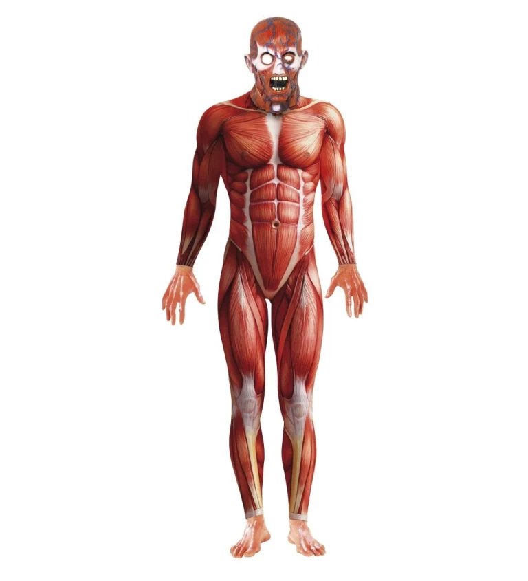 Unisex kostým - Tělo bez kůže