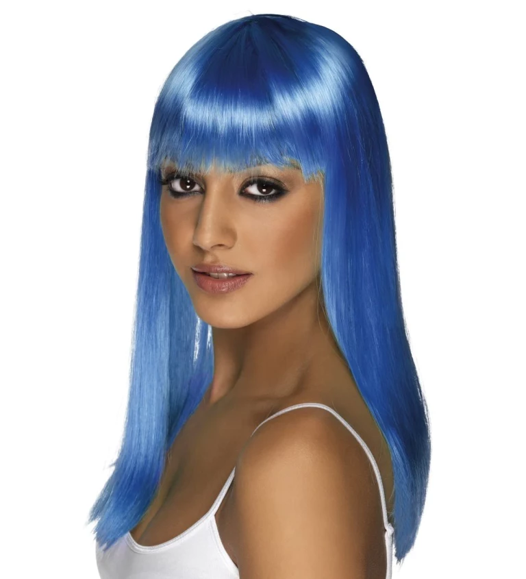 Dámská paruka Glamourama - modrá
