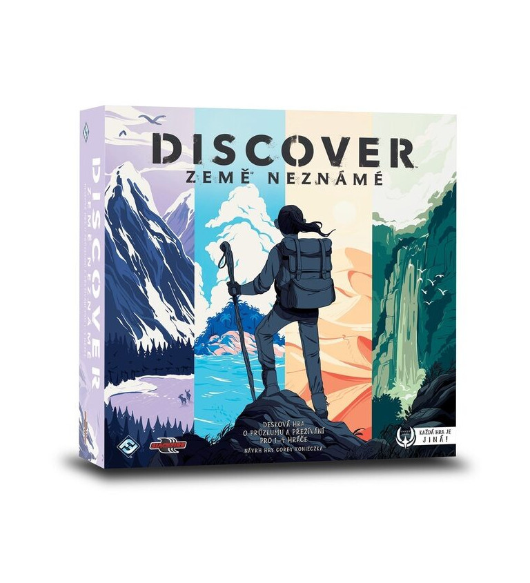 Stolní hra - Discover Země neznámé