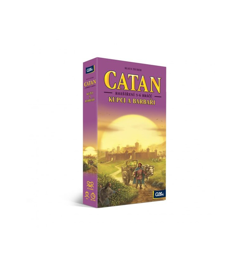 Stolní hra - Catan - Kupci a barbaři - 5-6 hráčů