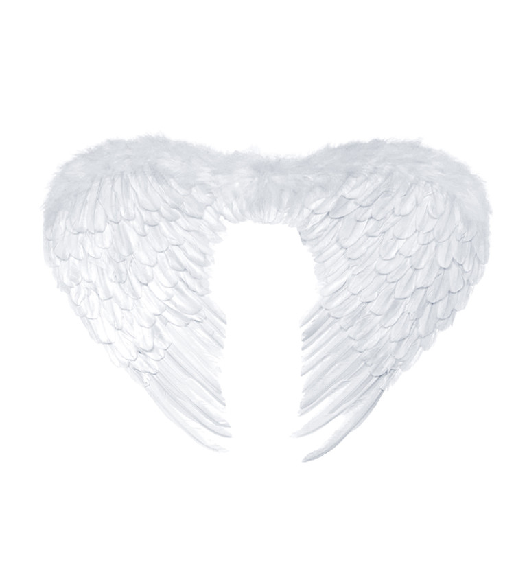 Bílá andělská křídla V