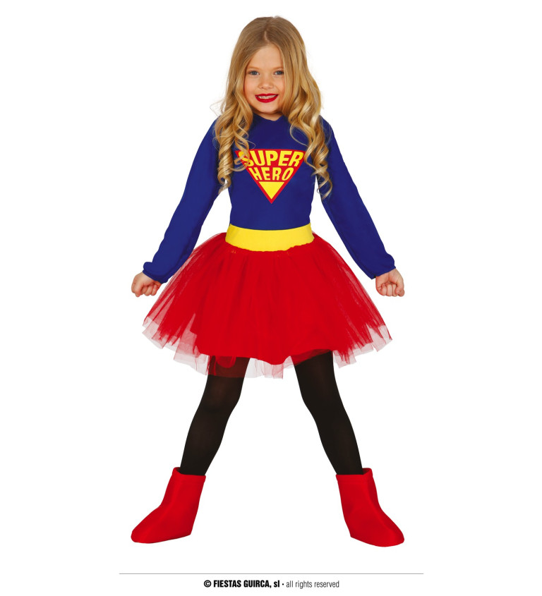 Dětský kostým - Superhrdinka