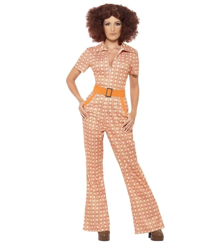 Dámský kostým - 70. léta - overal dámský
