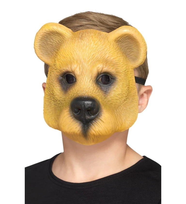 Dětská maska medvěda