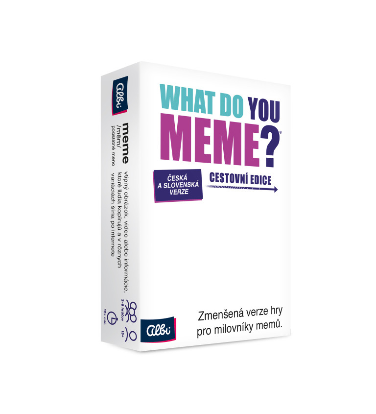 Stolní hra - What Do You Meme - Cestovní edice