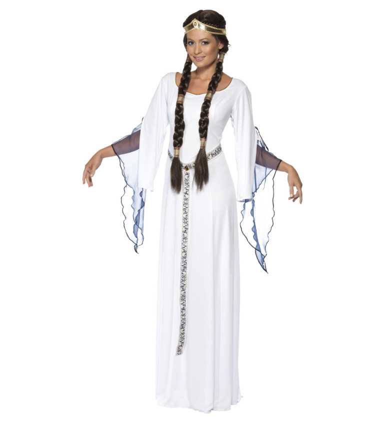 Dámský kostým - Královna - bílý