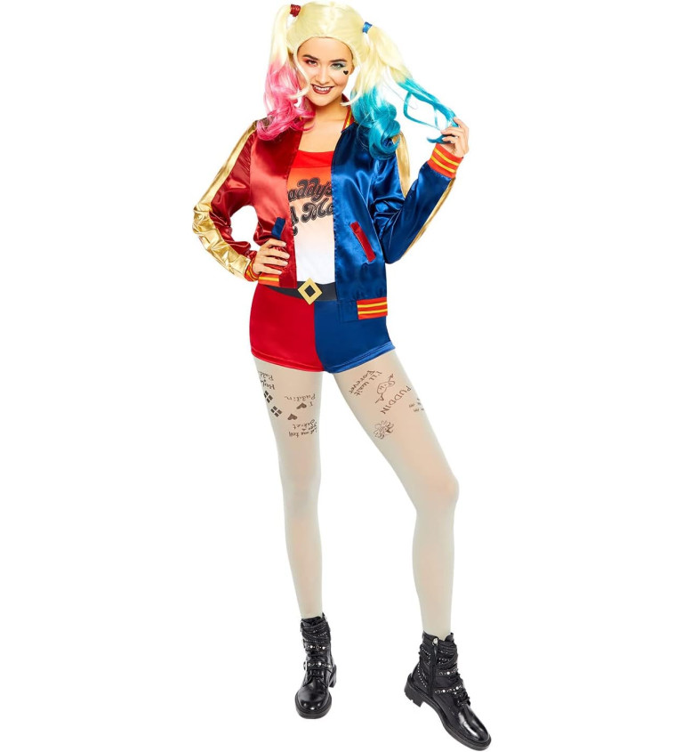 Dámský kostým - Harley Quinn z filmu