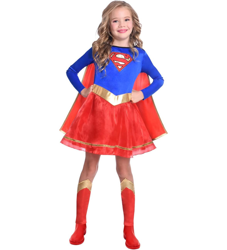 Dětský kostým - Supergirl hrdinka