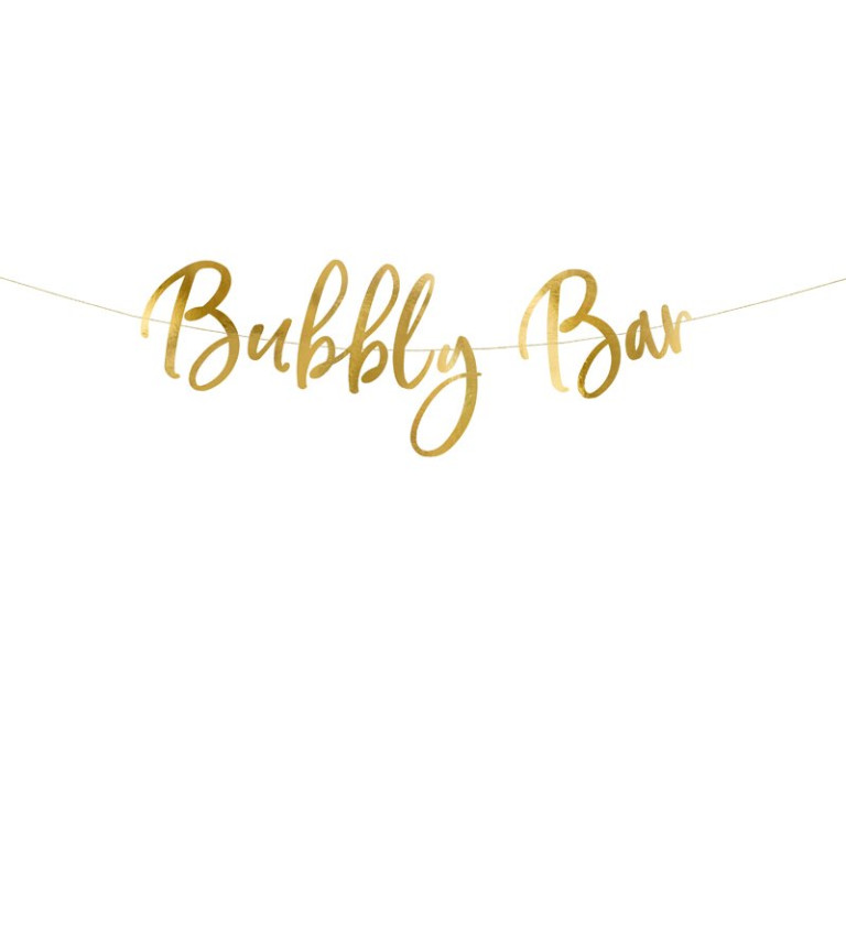 Bubbly bar girlanda