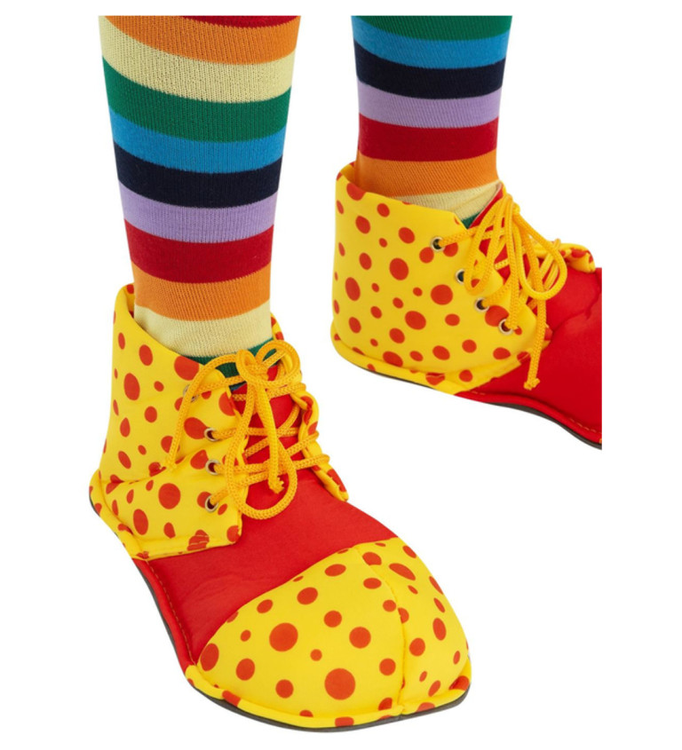 Dětské klaunské návleky na boty