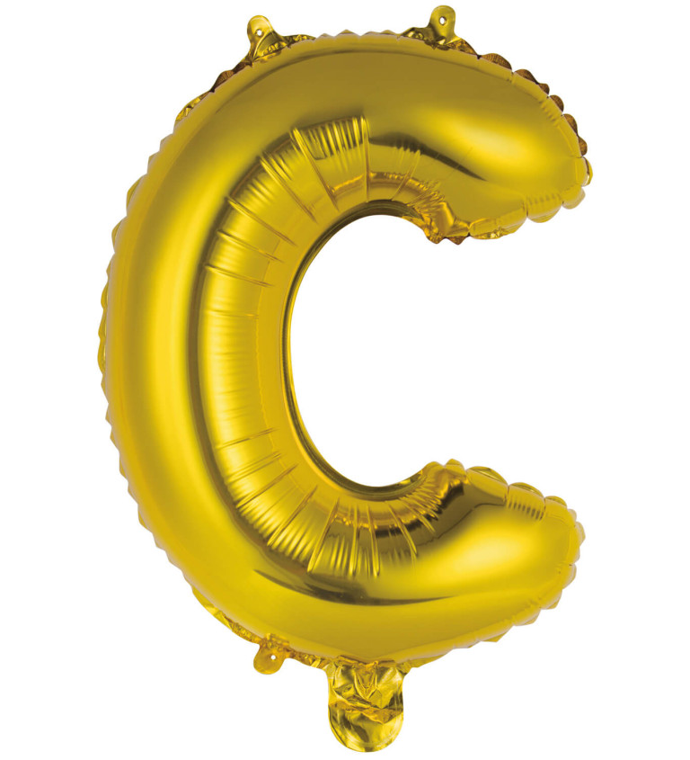 Mini zlatý balónek C