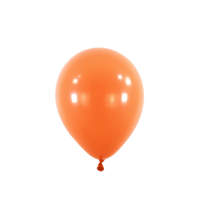 Balónky dekorační oranžové
