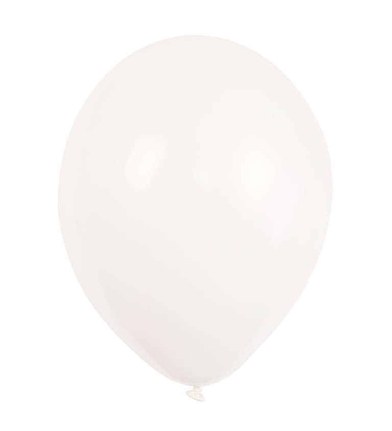 Bílé balónky latexové