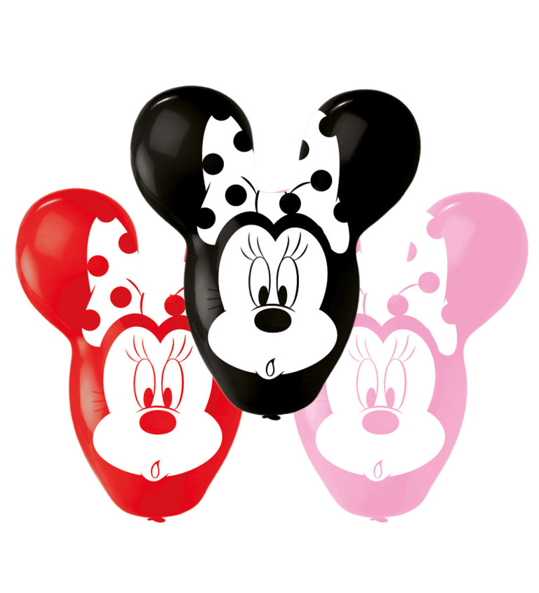 Latexové balónky Minnie Obří uši